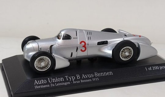 Auto Union Typ B Avus-Rennen Zu Leiningen 1935