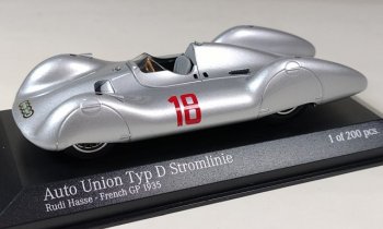 Auto Union Typ D Stromlinie , GP Francie 1938