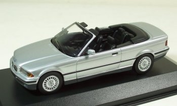 BMW  serie 3  Cabrio stříbrný