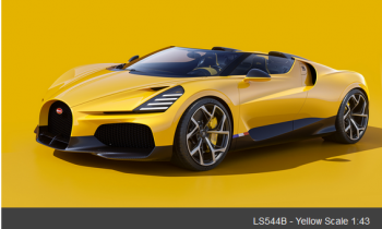 Bugatti W16 Mistral - yellow
