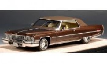 CADILLAC - COUPE DEVILLE 1973 - BURNT SIENNA MET
