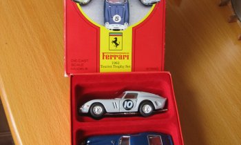 FERRARI  250  GTO  set  Tourist  Trophy   1962