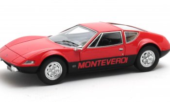 MONTEVERDI - HAI 450 GTS 1973  - červená