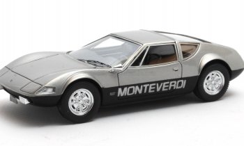 MONTEVERDI - HAI 450 GTS 1973   --  stříbrná