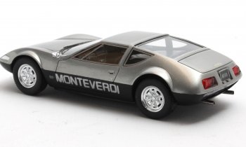MONTEVERDI - HAI 450 GTS 1973   --  stříbrná